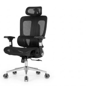 SILLA EJECUTIVA MALLA NEGRA